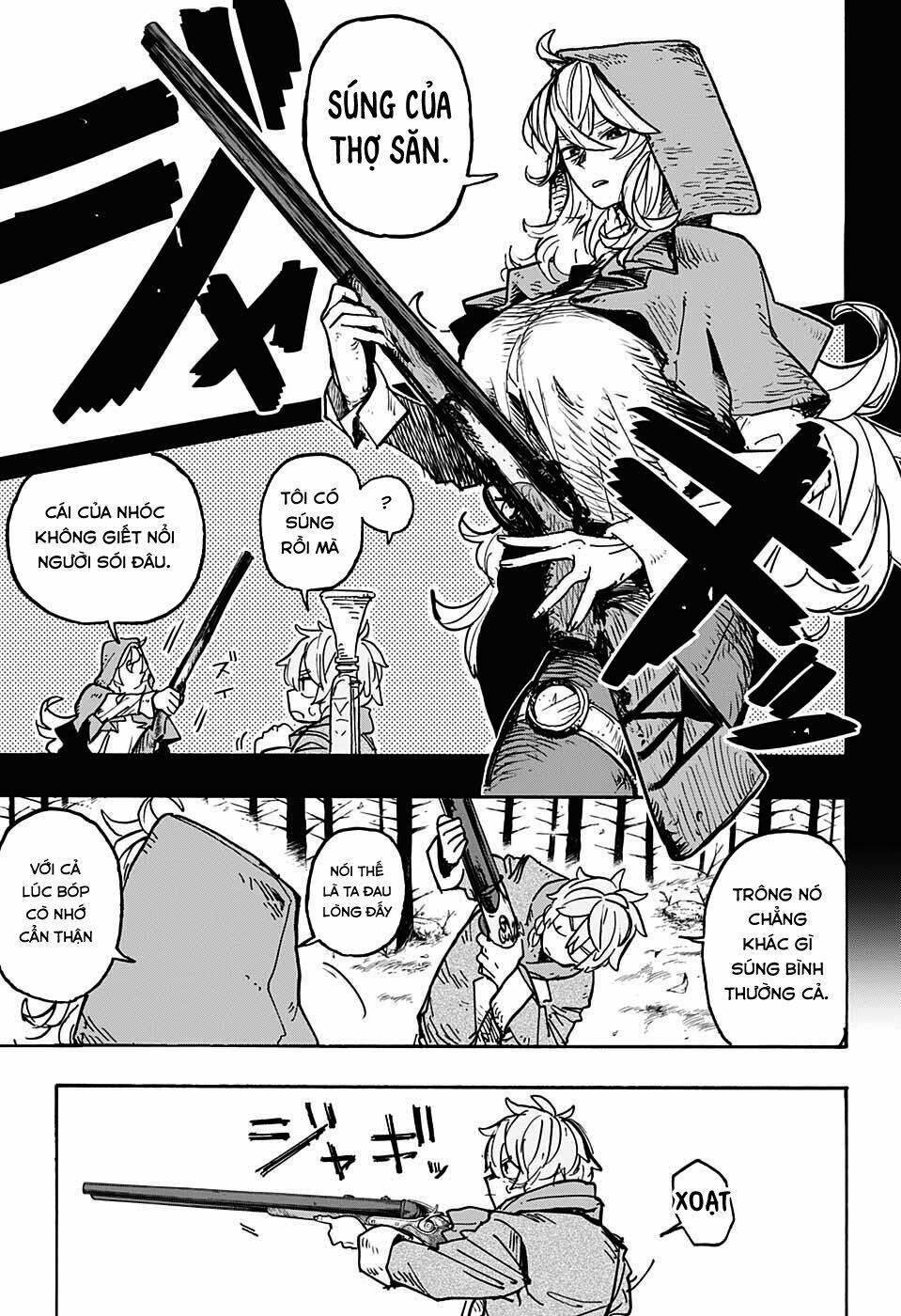 hội thợ săn: khăn đỏ chapter 3 6