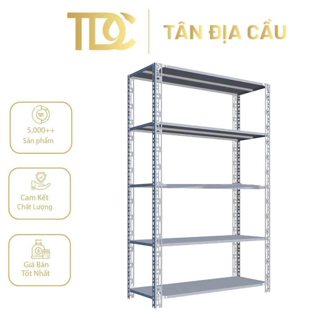 Kệ Sắt V Lỗ Đa Năng 2,3,4,5 Tầng Rộng 0,4m x Dài 1m x Cao 0,6-0,8-1-1,2-1,5m - Tandiacau