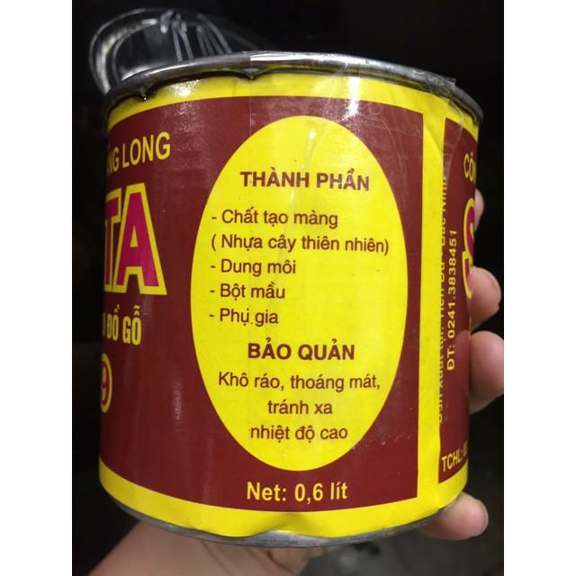 Sơn Ta màu cánh gián dùng cho gỗ