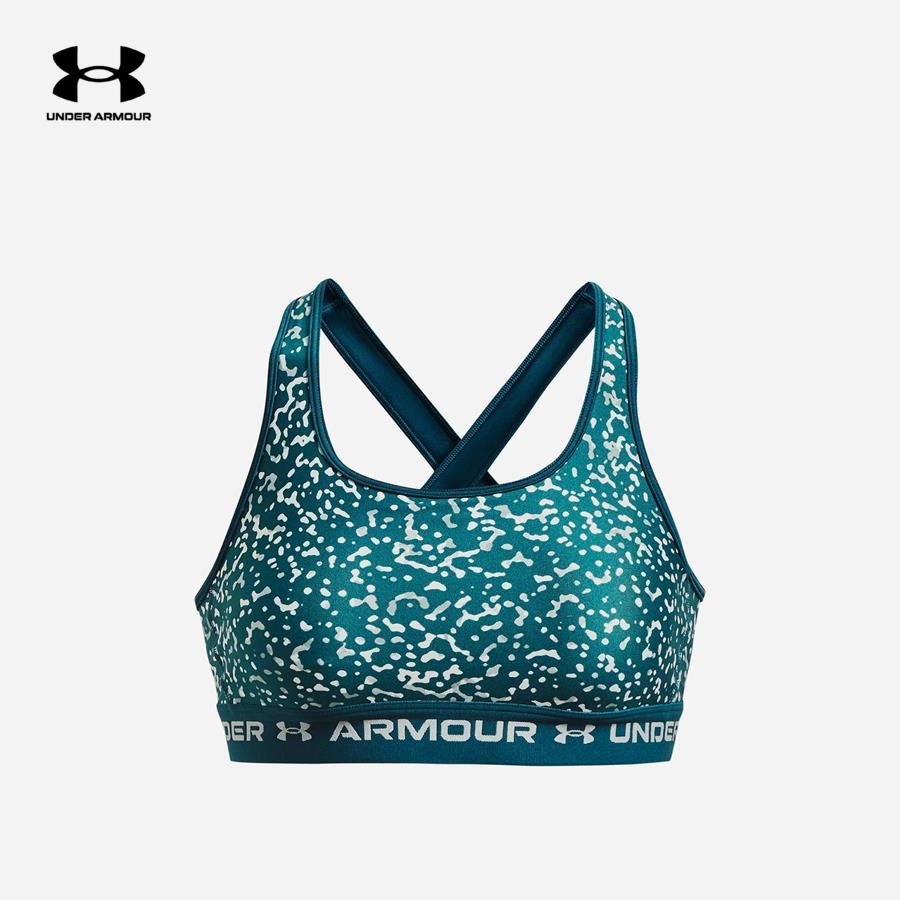 Áo bra thể thao nữ Under Armour Crossback Mid Print - 1361042-716