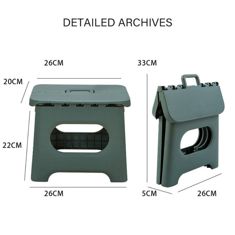 Ghế Nhựa Mini Có Thể Gấp Gọn Tiện Lợi