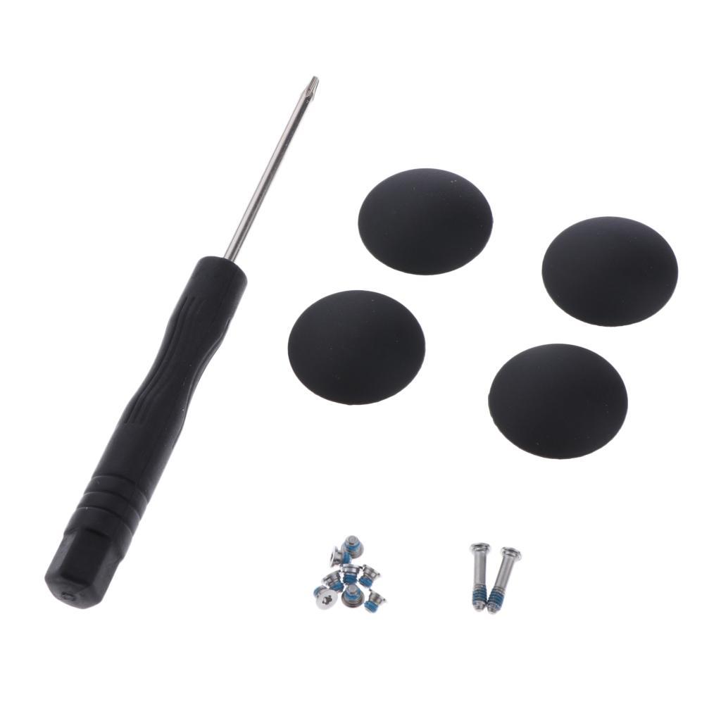 4pcs Rubber Bottom Case Feet Foot for A1369 A1370 A1465 A1466 with Tool Set