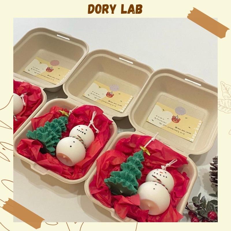 Set Nến Thơm Quà Tặng Giáng Sinh Kèm Hộp Quà - Dory Lab