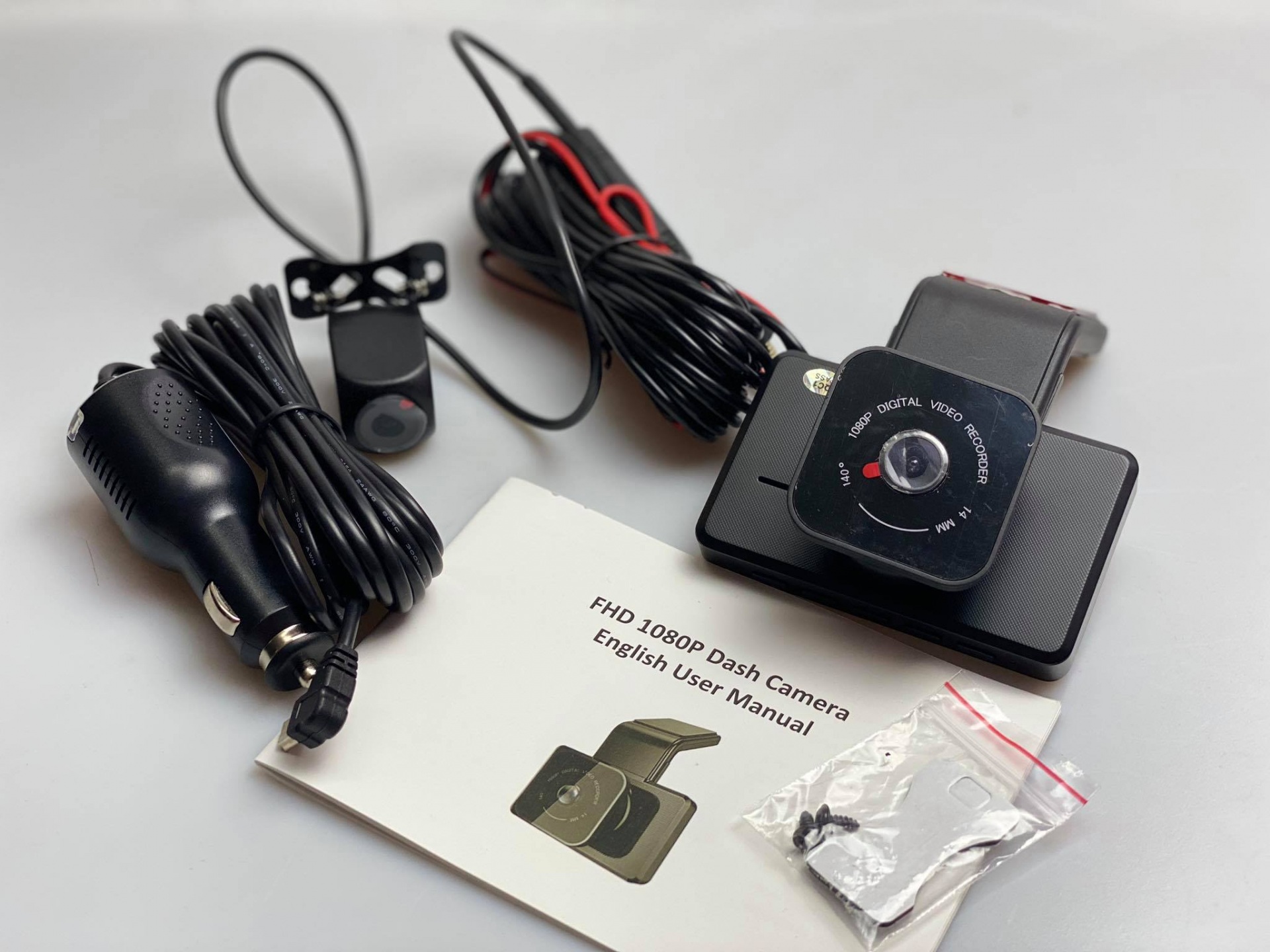 Camera hành trình K10 Kèm camera lùi Wifi GPS_Dash Camera