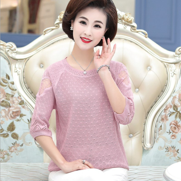 Áo len trung niên tay lửng Haint Boutique ALTN13