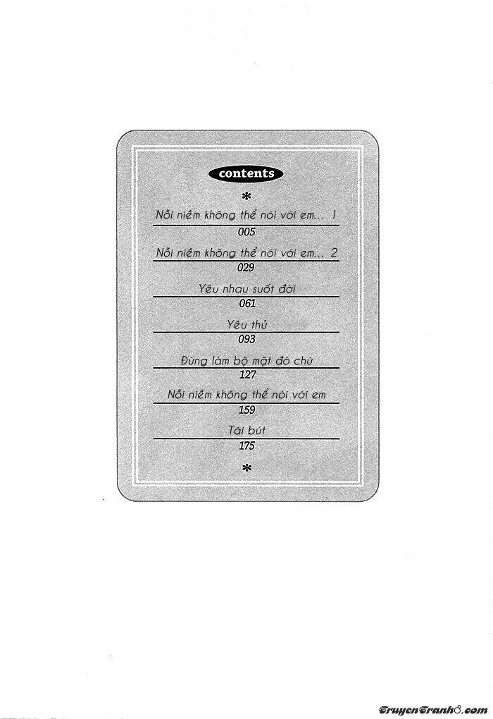 nỗi niềm không thể nói với em chapter 1 6