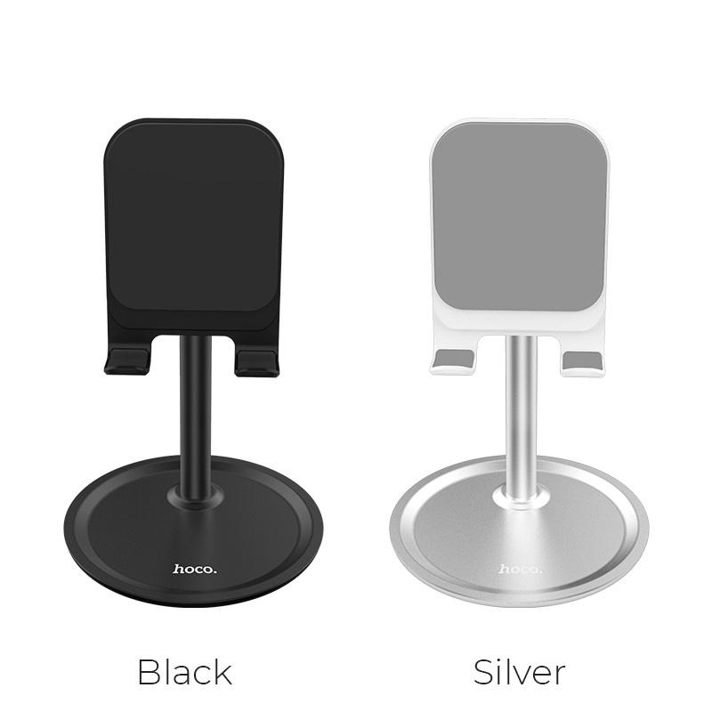 Giá Đỡ Điện Thoại, Máy Tính Bảng, i.Phone, i.Pad Bằng Hợp Kim Hoco PH15 - Để Bàn Chắc Chắn, Sang Trọng - Hàng Chính Hãng