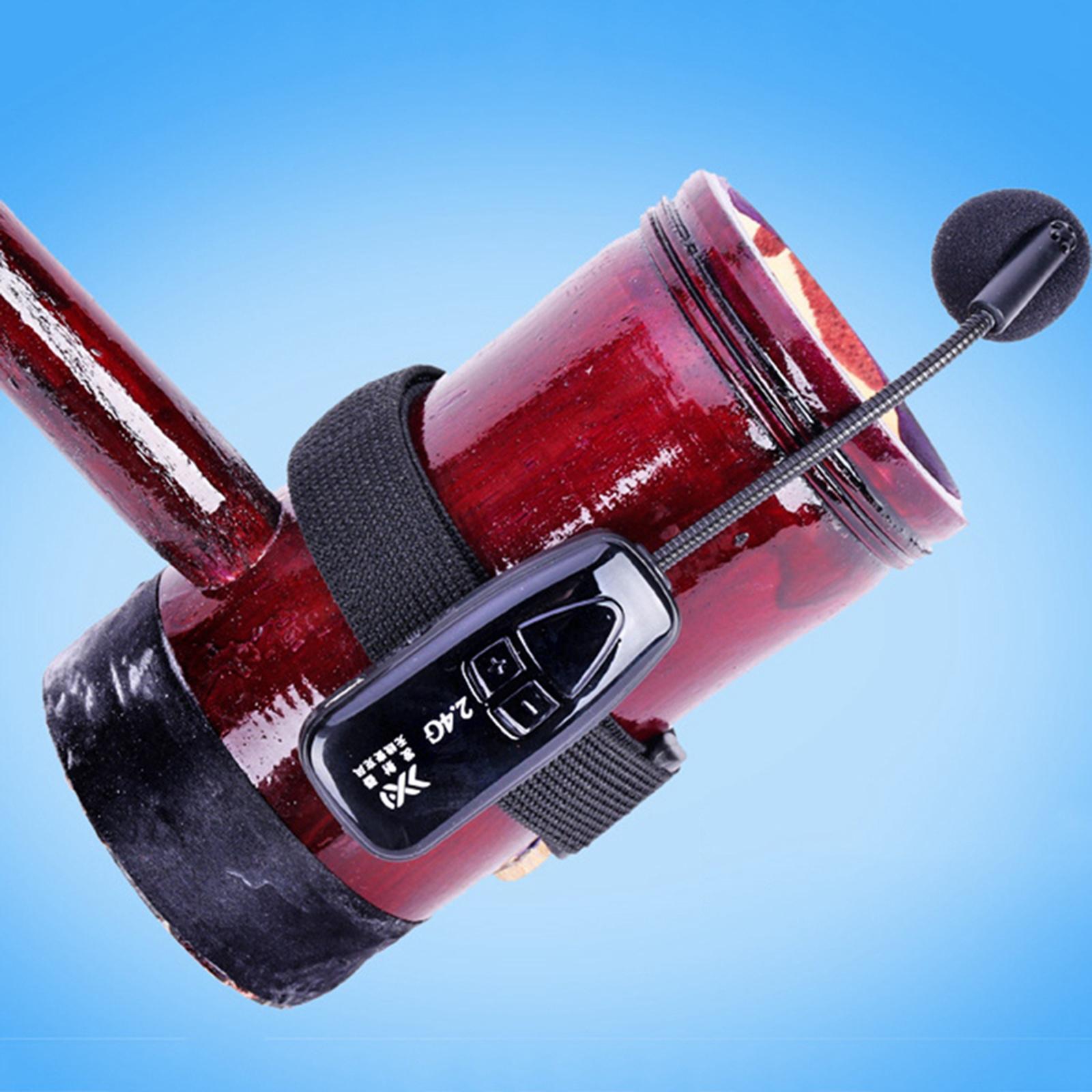 2.4G Wireless Microphone Receiver Mic Erhu Microphone for Gaming