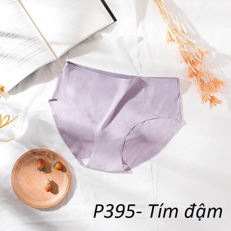 Quần Lót Nữ Băng Lụa Không Hằn Không Đường May Kháng Khuẩn Thoáng Khí P395