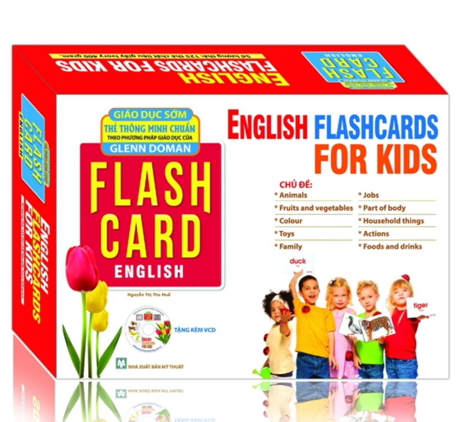 English flashcards for kids (hộp)