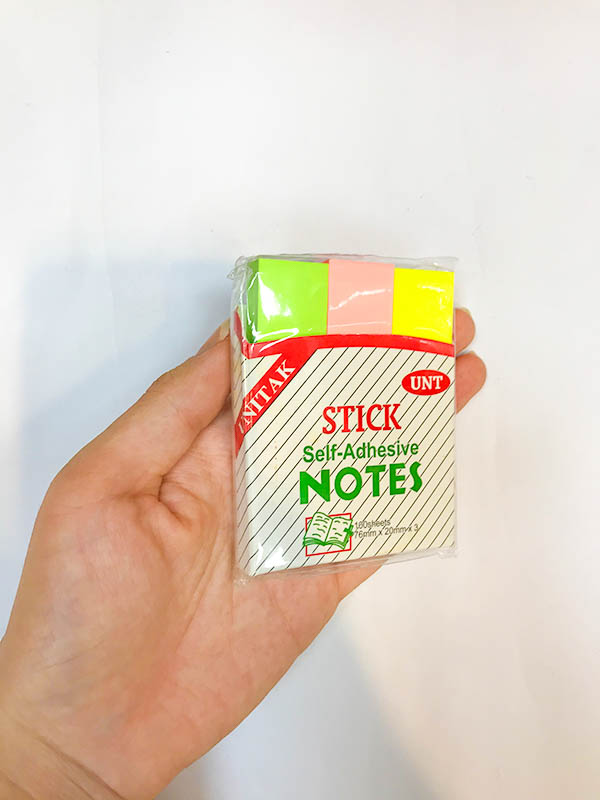 GIẤY NOTE 3 MÀU