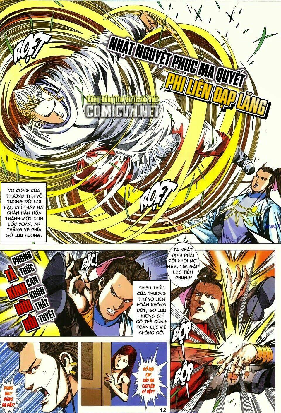 cổ long quần hiệp truyện chapter 82 12