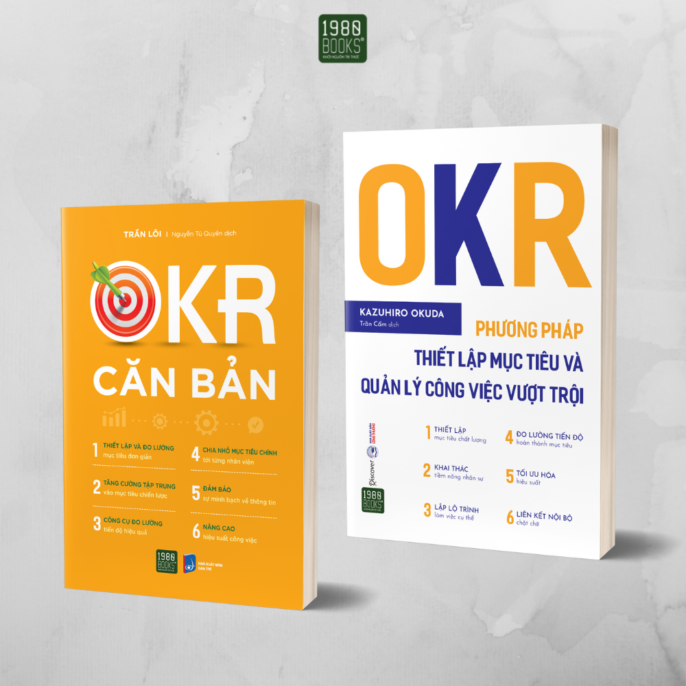 Hình ảnh Combo 2 cuốn: OKR + OKR căn bản