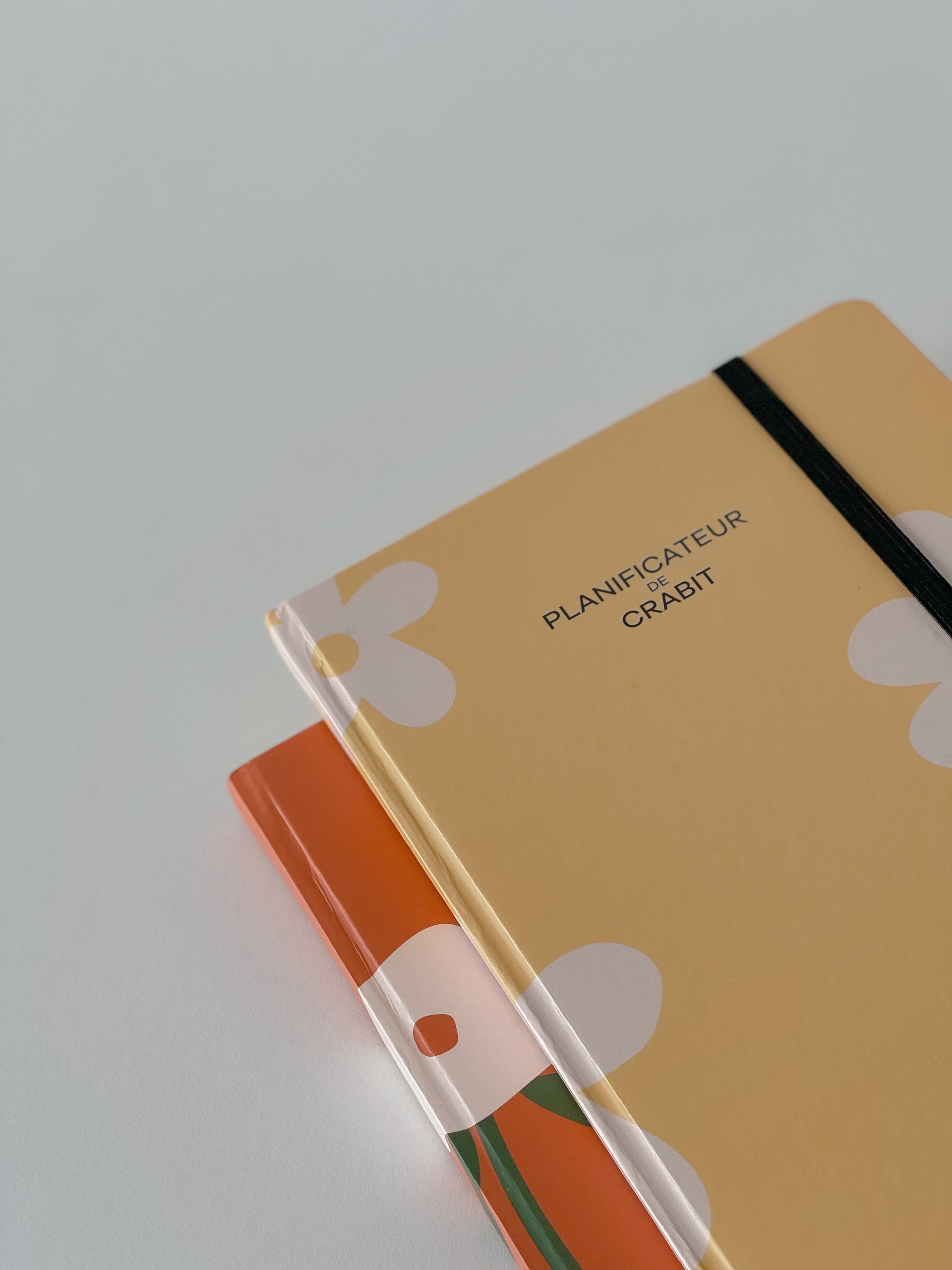 Sổ lịch Crabit Planner 2022 - Sổ tay kế hoạch 12 tháng in màu hoạ tiết - Size A5