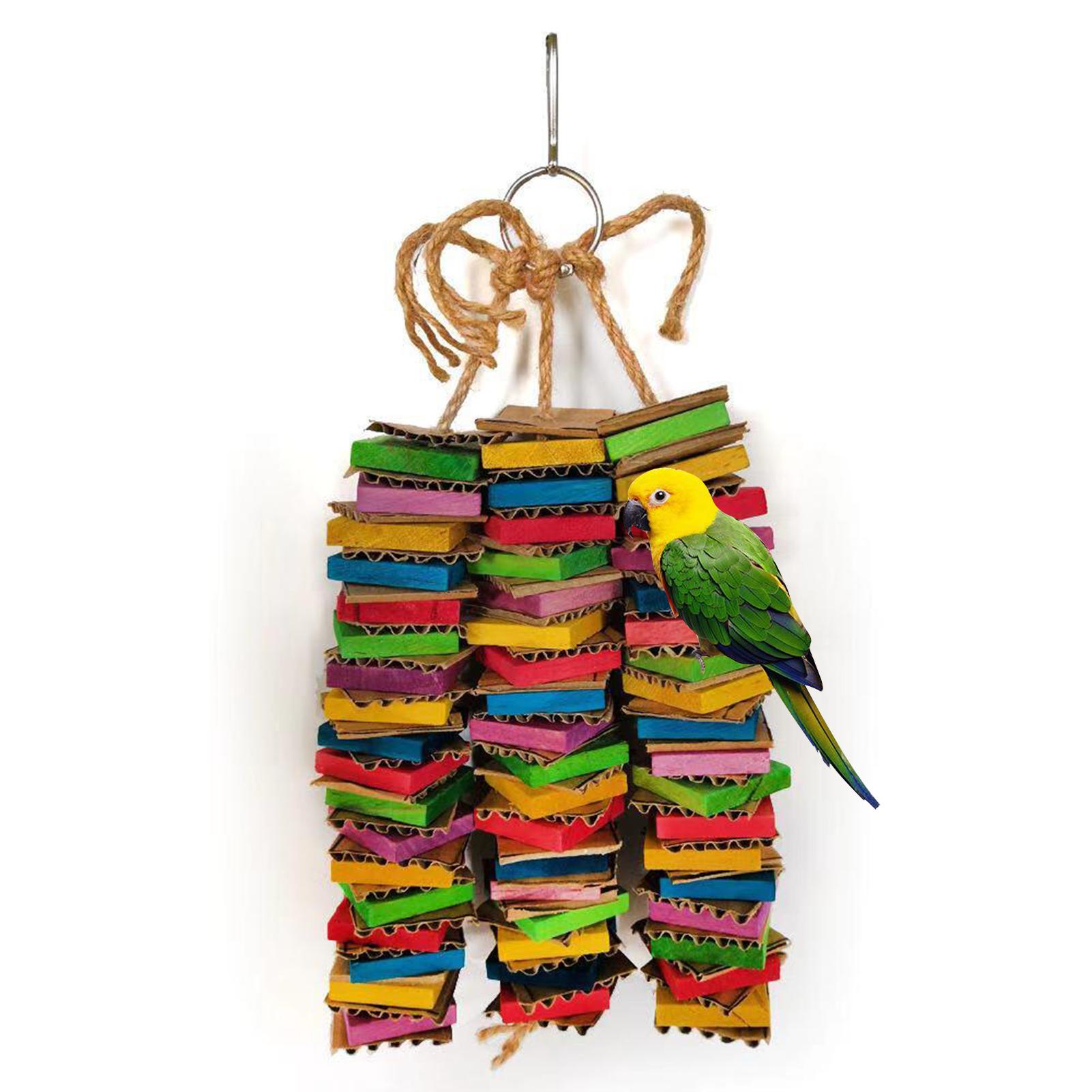Bird Swing Toys Bird Toys Birds Chewing Hanging Toys for Parrots Birds
