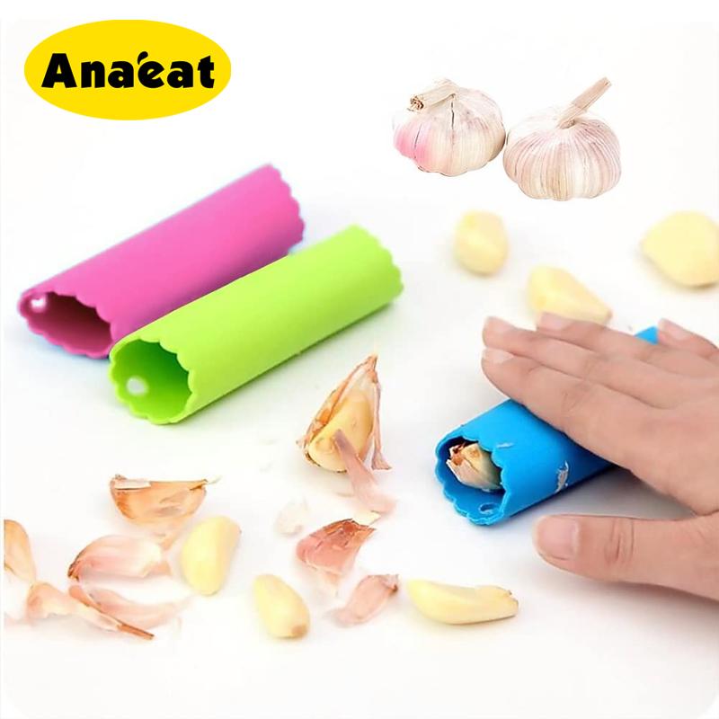 Dụng Cụ Bóc Vỏ Tỏi ANAEAT Bằng Silicon Tiện Lợi