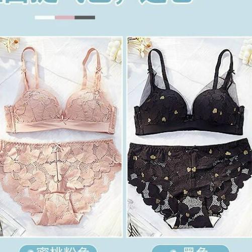 Bộ đồ lót ren đệm vừa thông hơi cao cấp