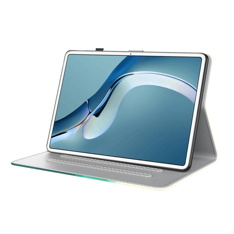 Ốp máy tính bảng da nắp lật chống rơi màu nước có giá đỡ cho Huawei MatePad Pro 12.6