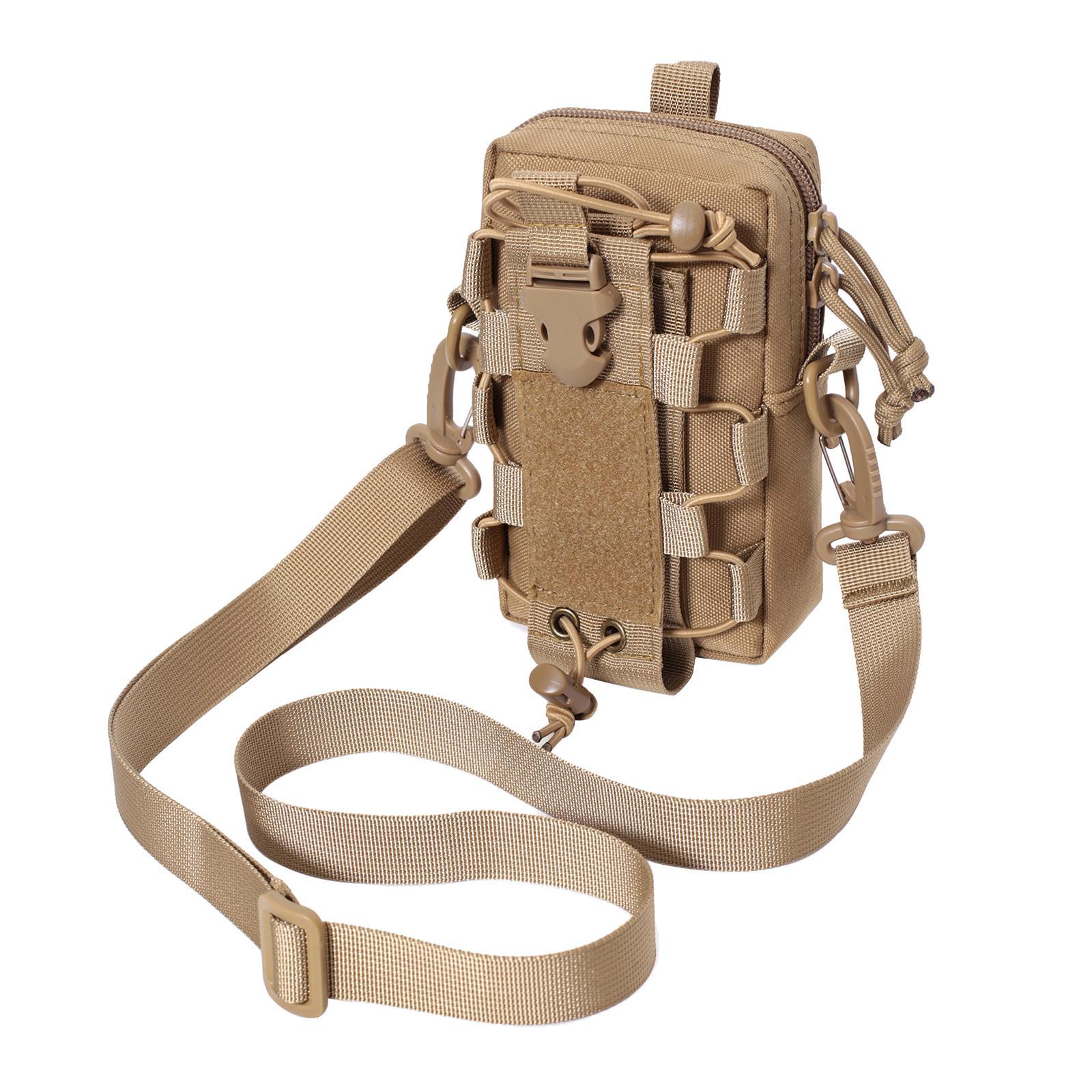 With Shoulder Strap Waist Bag Pouch Organizer for Travel Hiking