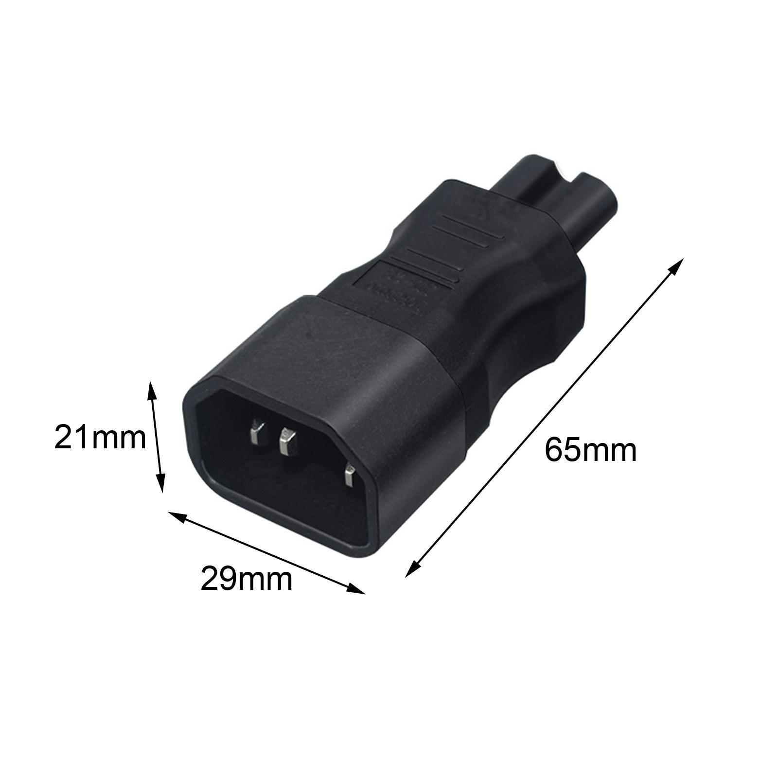 C14 to C7, Converter Converter Plug Adapter Plug Adapter Connector, for Living Room