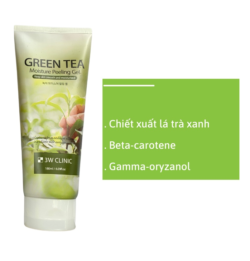 Tẩy Tế Bào Chết Mousture Peeling Gel 3W Clinic