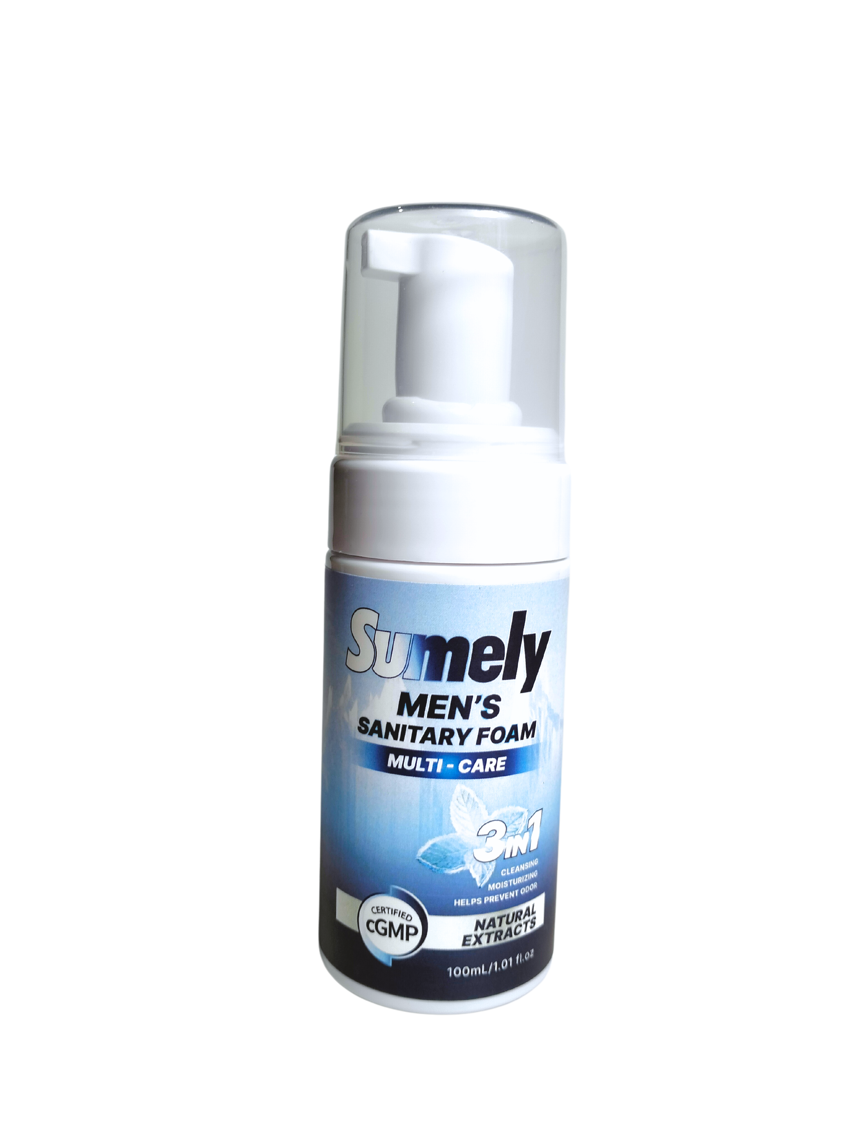 Bọt vệ sinh nam giới cao cấp Sumely 100 ml khử khuẩn ngăn mùi làm sạch