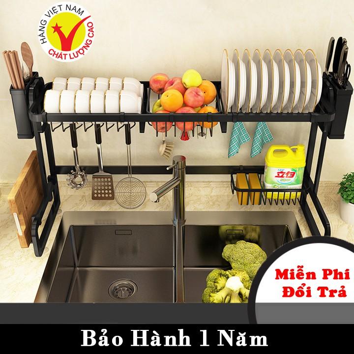 Kệ Úp Bát Đĩa . Chén Đĩa 2 Tầng