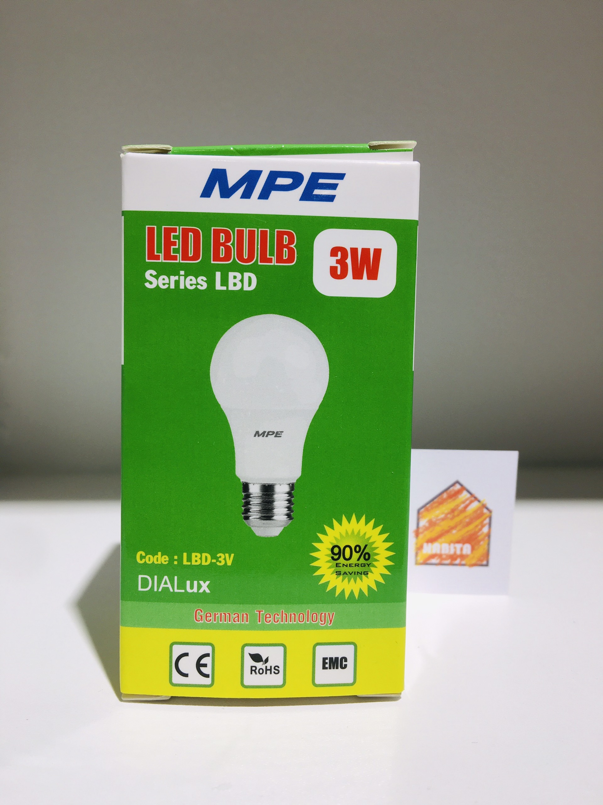 Đèn Trang Trí Phòng Ngủ YELLOW BIG - Đèn Tre Để Bàn - Tặng kèm Bóng Led MPE E27 tiết kiệm điện