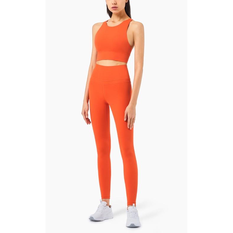Áo bra tập gym nữ Mitaogirl, có sẵn mút ngực, lưng trần, siêu co giãn, tôn dáng, chất liệu dệt kim thoáng mát
