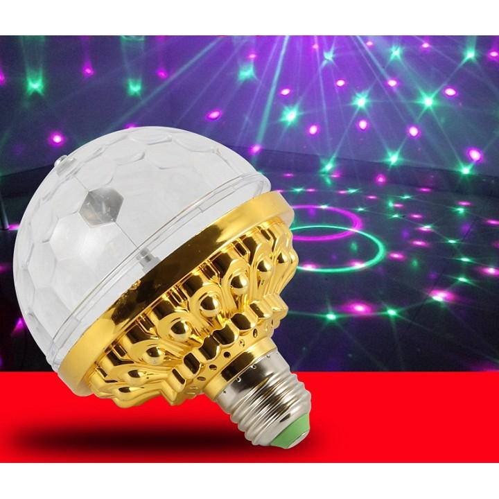 ĐÈN LED VŨ TRƯỜNG SÂN KHẤU MINI XOAY TẶNG KÈM ĐUI E27