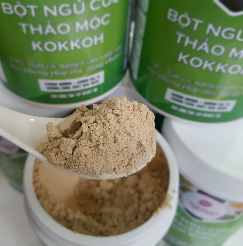 Bột ngũ cốc thảo mộc Kokkoh (1Kg) Rang xay theo phương pháp thực dưỡng Ohsawa