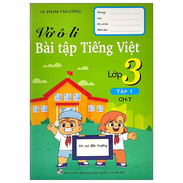 Vở Ô Li Bài Tập Tiếng Việt 3 - Tập 1