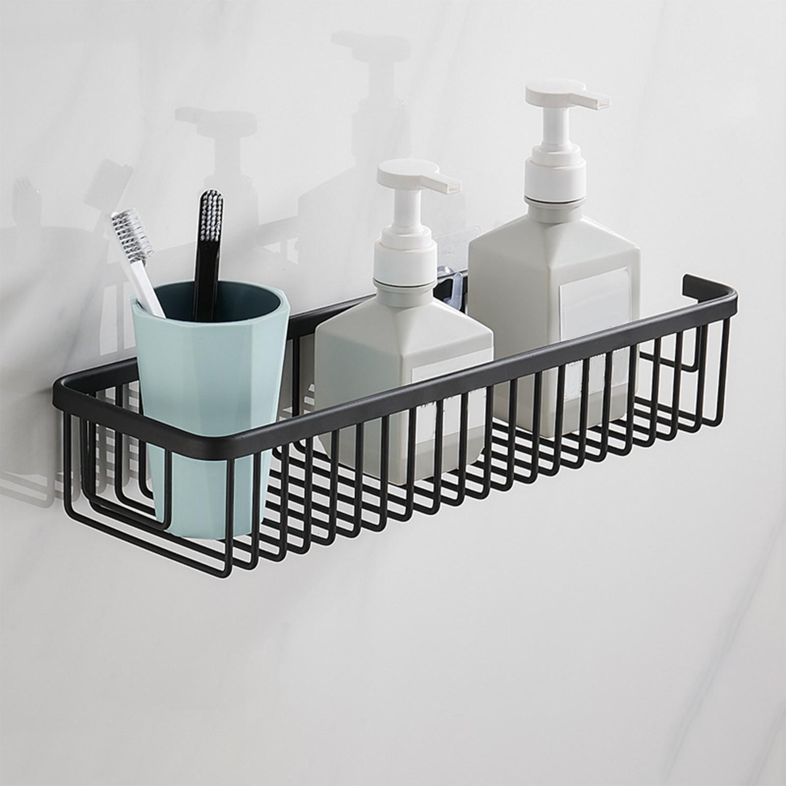Storage Shelf Decoration Aluminum Alloy Durable for Home Office Kitchen