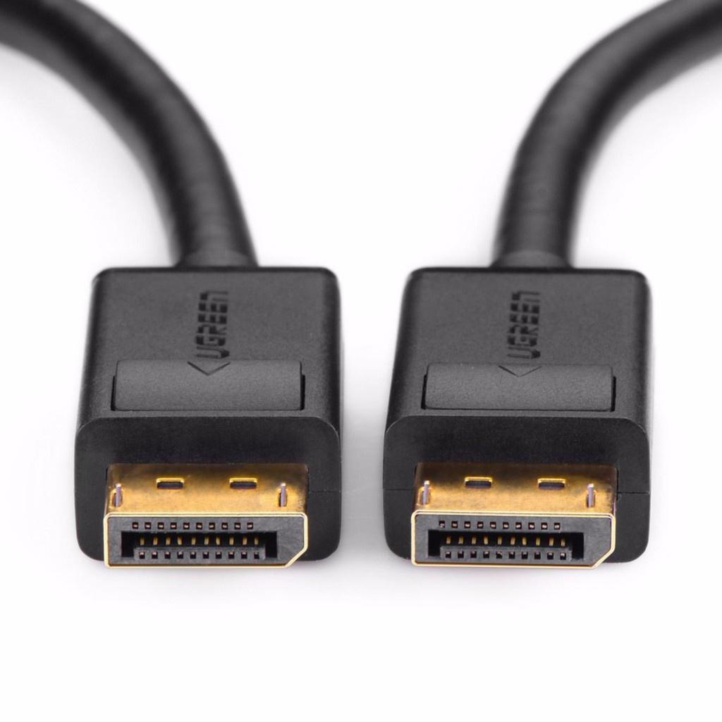 Dây cáp DisplayPort 2 đầu đực tốc độ 21.6Gbps UGREEN DP102 hàng chính hãng