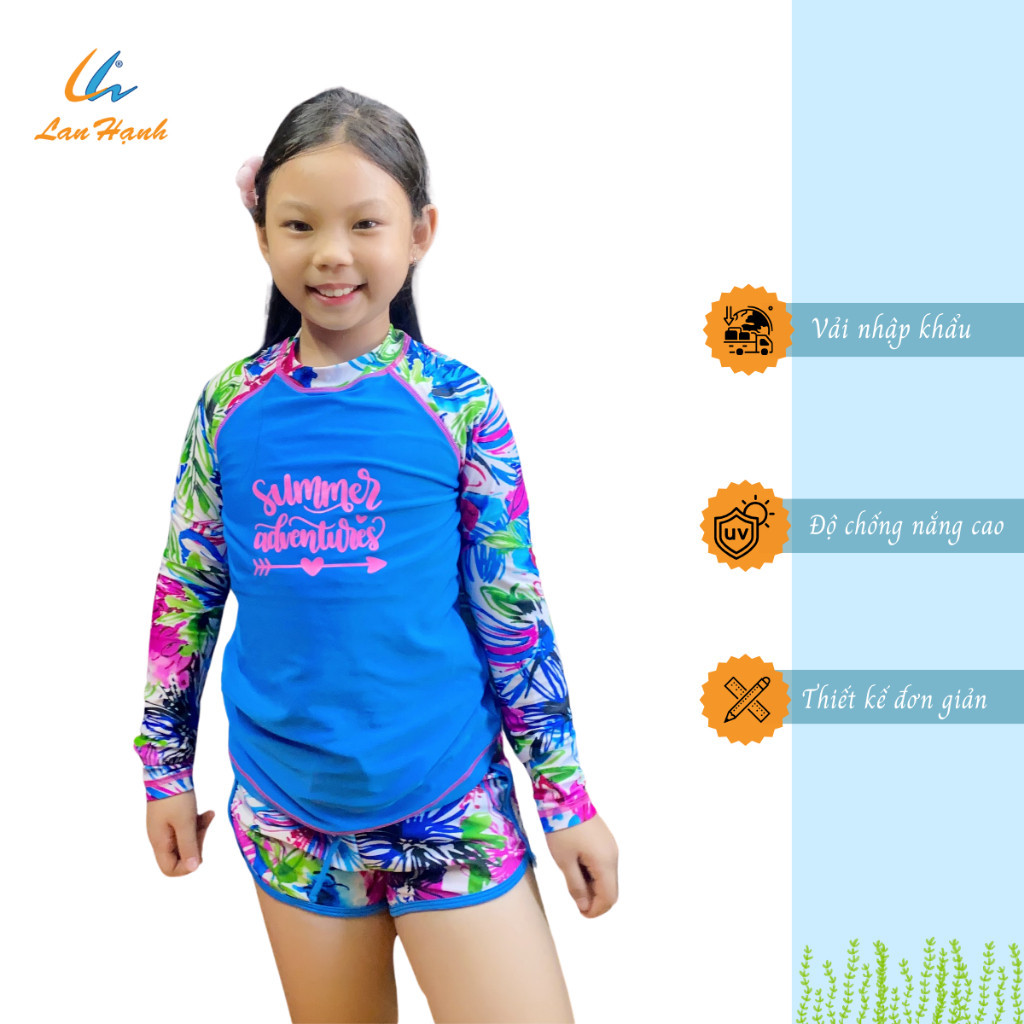 Bộ Bơi BG Hai Mảnh Short, TD 21086L Lan Hạnh
