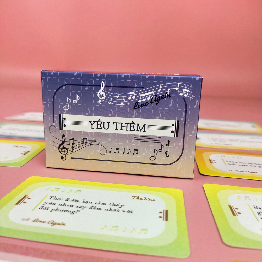 Bộ bài Yêu Thêm dành cho cặp đôi thấu hiểu giải quyết các vấn đề yêu nhau dễ thương
