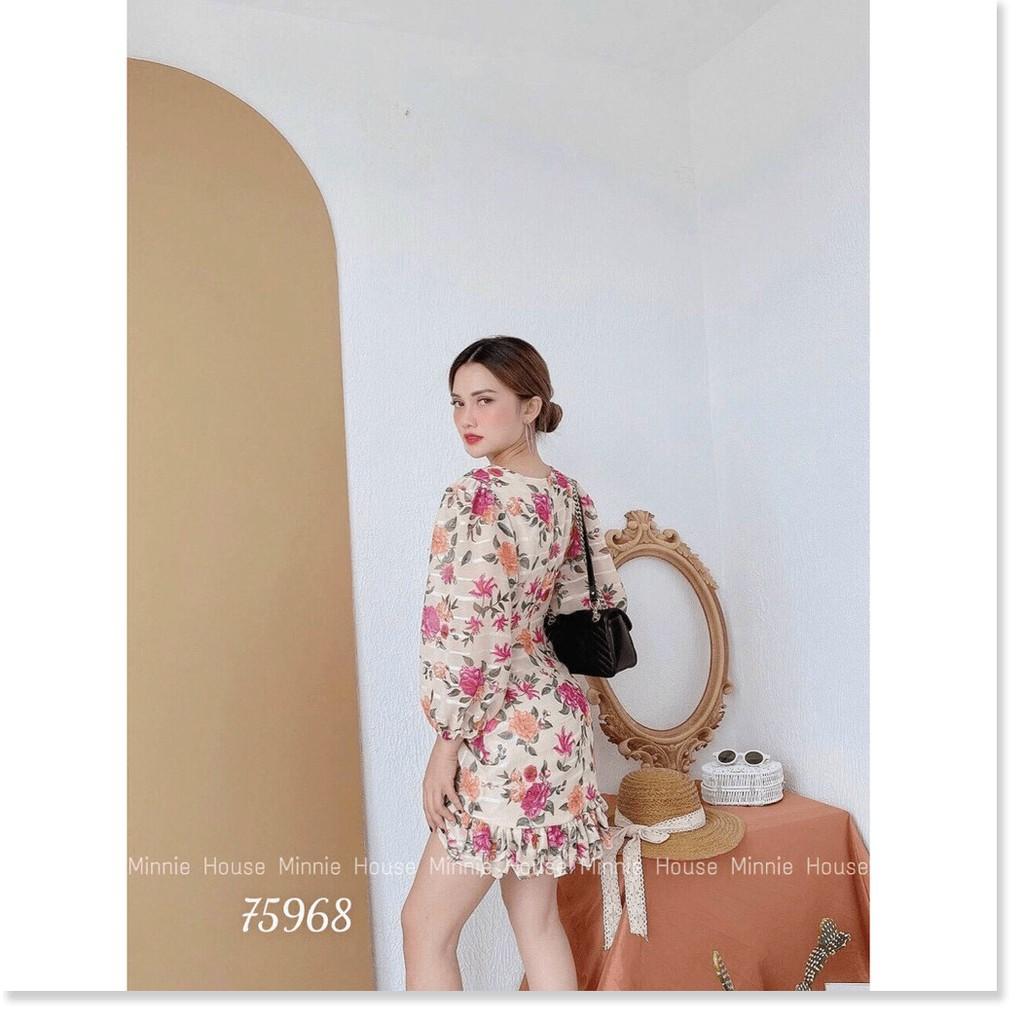 ĐẦM VOAN NHẬT HỌA TIẾT HOA LỤA SIÊU XINH , SIÊU ĐẸP , TÔN DÁNG CHO CÁC CHỊ EM THỜI TRANG MỚI KINGSHOP79