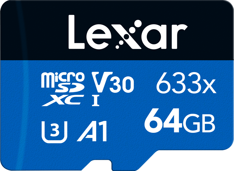 Thẻ Nhớ Lexar Micro SDXC 633X 64GB (95MB/s) (Không Kèm Adapter) - Hàng Chính Hãng