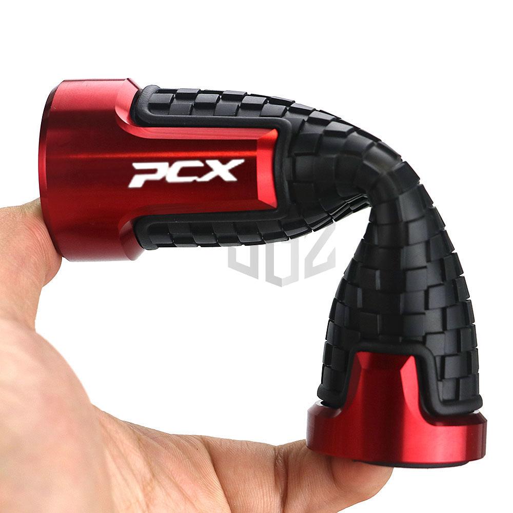 Cặp bọc tay lái xe máy 7/ 8" 22mm bằng sợi carbon cho Honda Pcx150 Pcx125