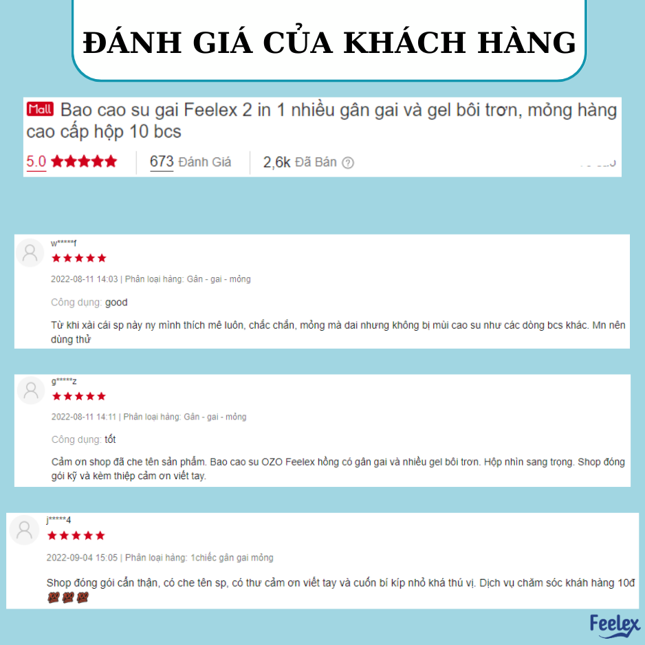 Bao cao su nam Feelex 2 in 1 gân gai hương dâu nhiều gel bôi trơn