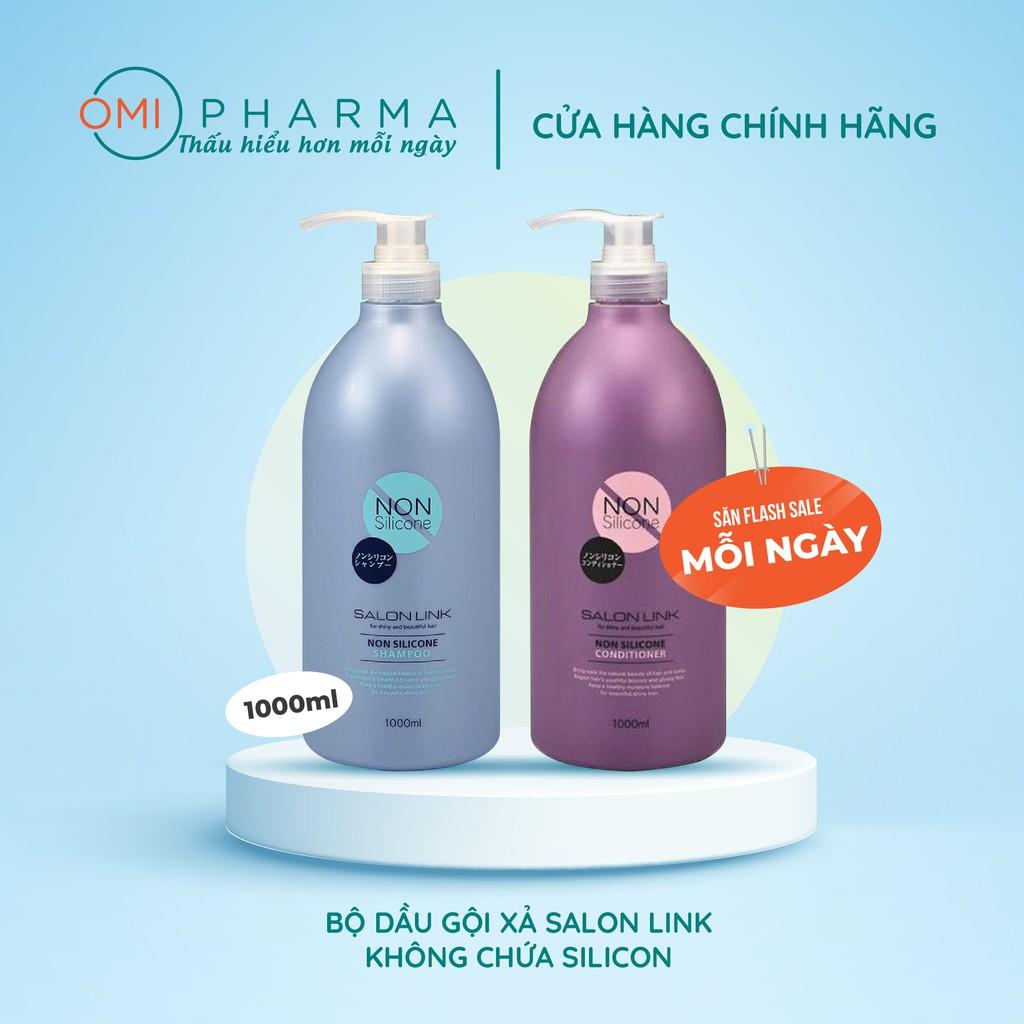 Dầu Gội - Xả Nhật Không Chứa Silicone Salon Link Extra - Chuyên Dùng Cho Tóc Khô Hư Tổn, Uốn, Nhuộm