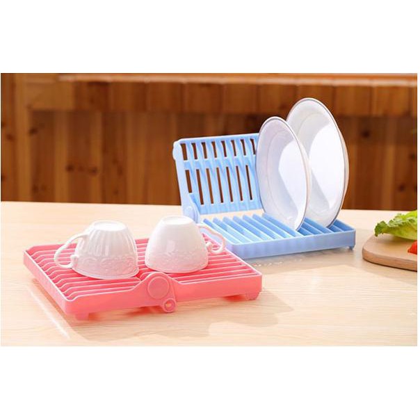 Kệ úp đĩa gấp gọn tiện dụng - giao ngẫu nhiên
