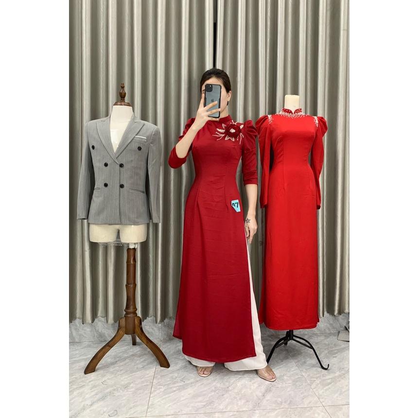 Áo dài tây thi hiết kế cao cấp mới