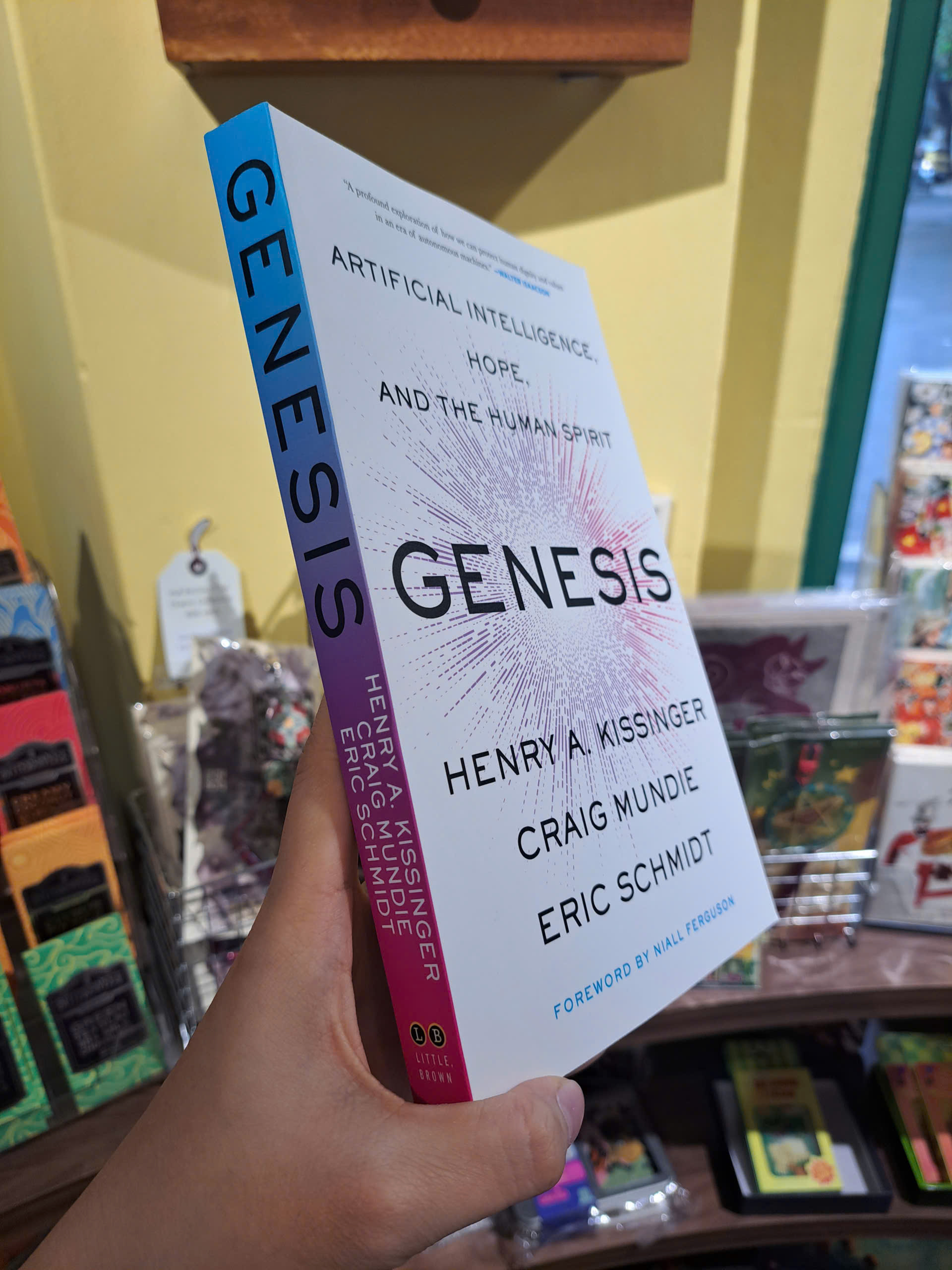Sách - Genesis by Henry Kissinger | Artificial Intelligence / Science / Ngoại văn Nhập khẩu