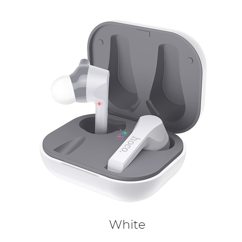 Tai nghe Bluetooth True Wireless Hoco ES34 V5.0 kết nối từng tai riêng lẻ pin dùng đến 5H âm thanh cực hay siêu bass tai nghe không dây thể thao - hàng chính hãng