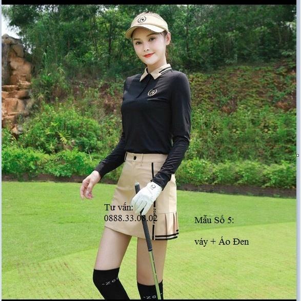 Set váy + áo Hoặc Áo + Quần dài golf nữ ZG-6 CAO CẤP