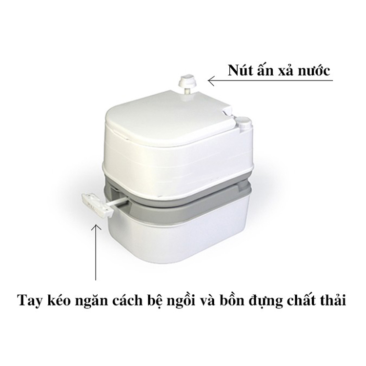 Bồn cầu dã ngoại tiện lợi loại 24L và 10L