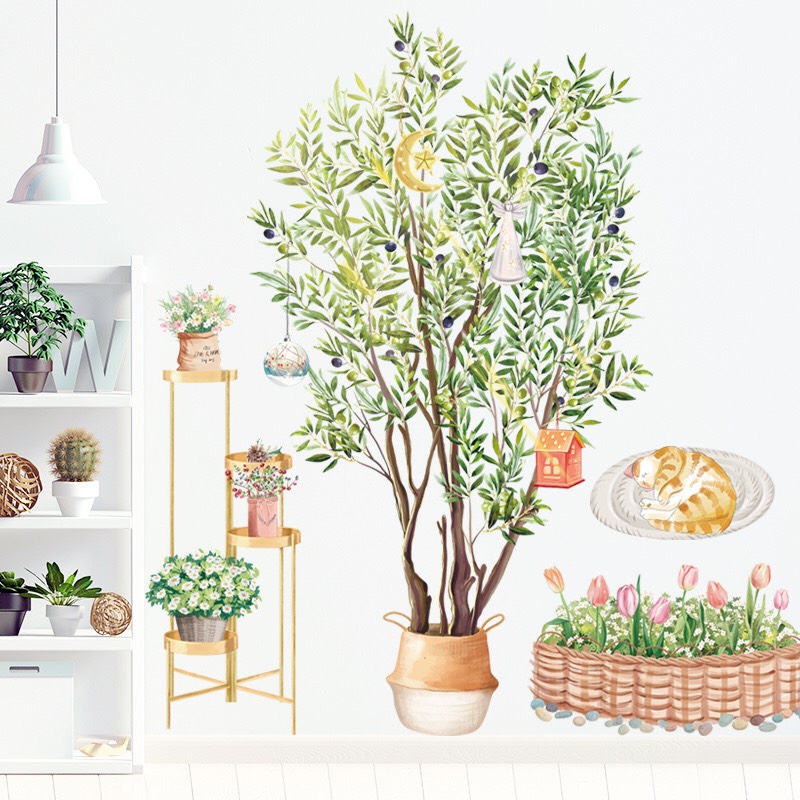 Decal trang trí tường -