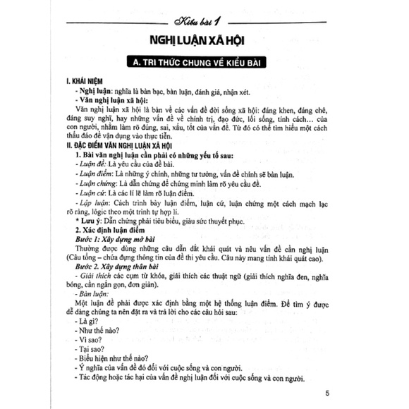 Sách - hướng dẫn nói và viết văn nghị luận xã hội - nghị luận văn học lớp 7