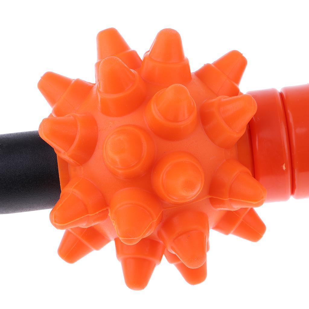 Massage Stick with Double Peanut Balls for Muscle Relaxing Tool